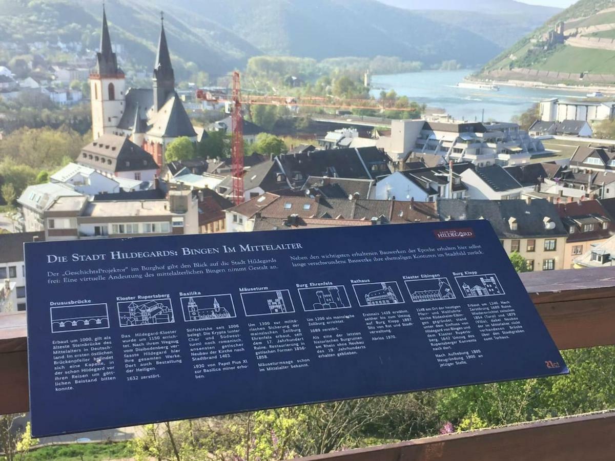 Schoene, Neue Ferienwohnung Am Rhein Und Mit Balkon Бинген ам Рейн Екстериор снимка